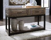 Orleans Furniture - Ashley Furniture - Johurst Sofa/Console Table - Sofa Table / Grayish Brown - T444-4